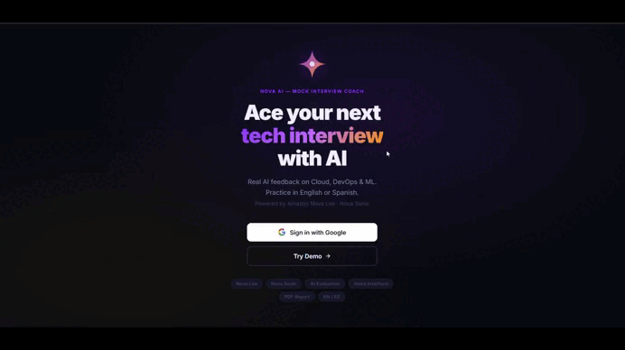 NovA AI demo